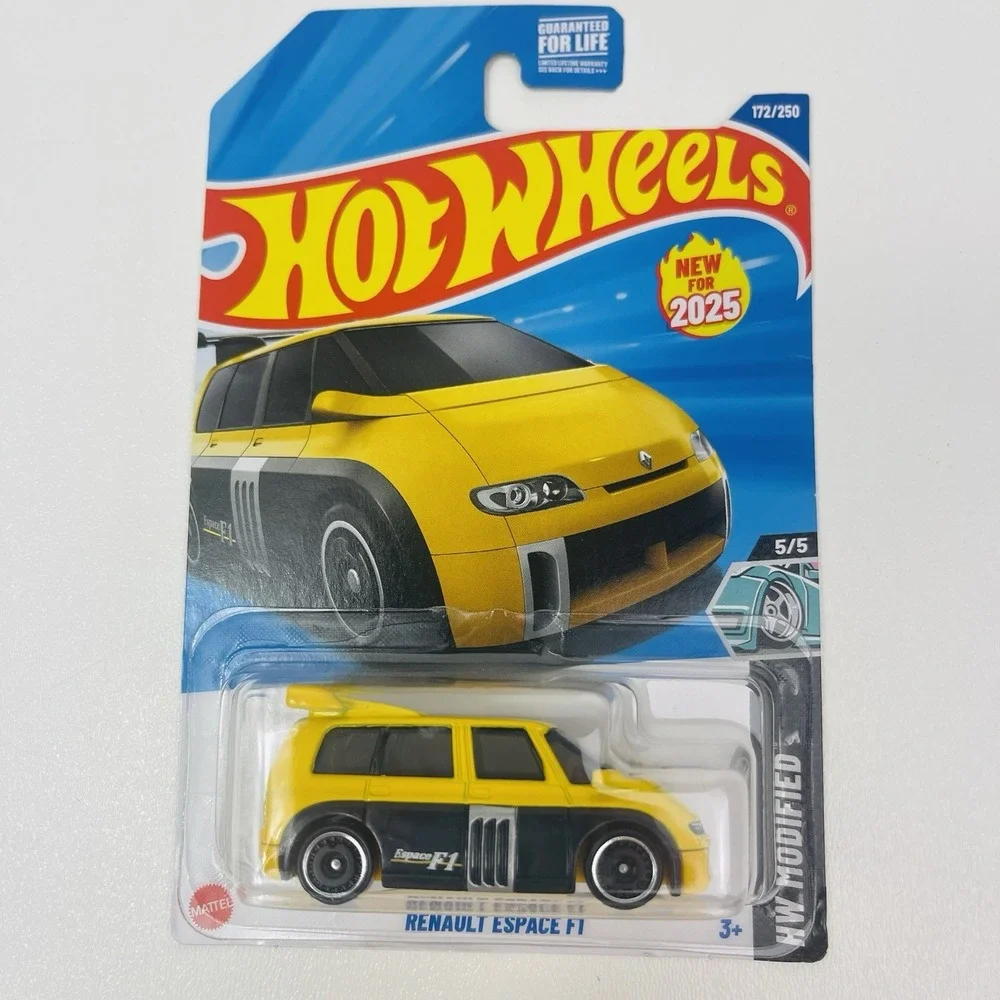 Hot Wheels Renault ESPACE F1 2025 Case K Yellow HW Modified Concept Racing MPV